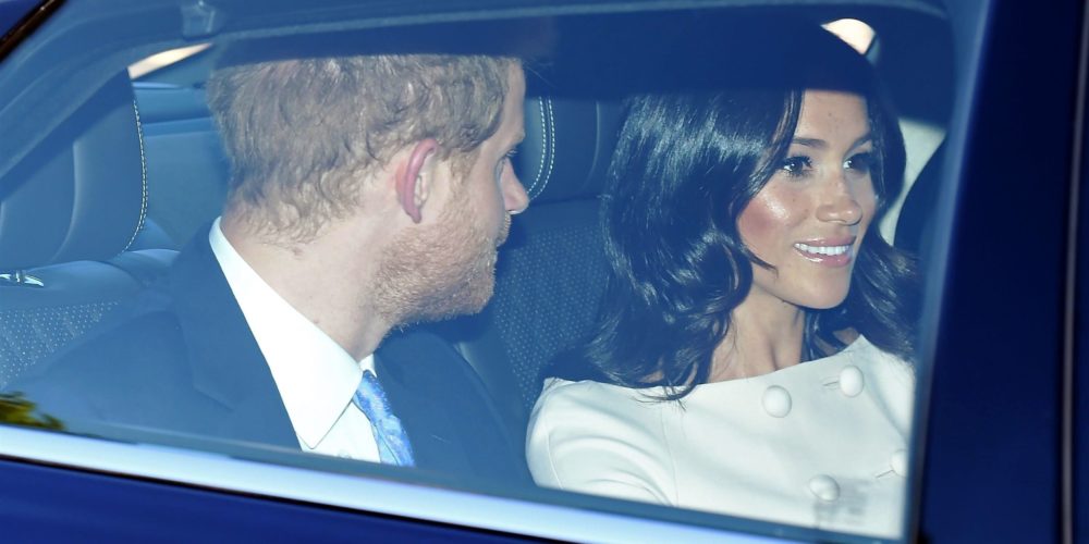 Meghan Markle apuesta por un traje Prada para su nueva aparición junto a la reina