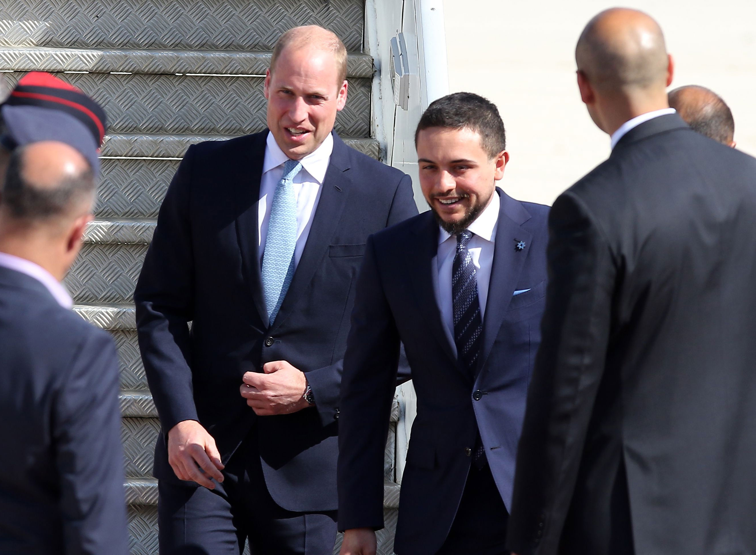 Prince William viaja a Jordania y así vivió la victoria de Inglaterra en el futbol