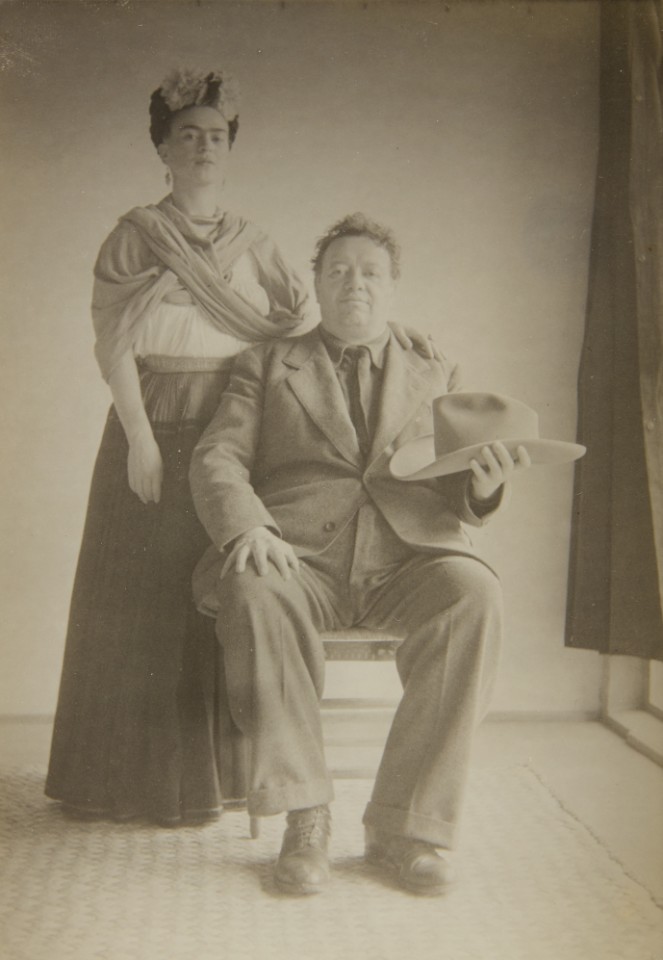 Las fotografías inéditas de Frida Kahlo y Diego Rivera que serán subastadas