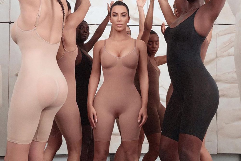 Kim Kardashian presenta su línea de shapeware