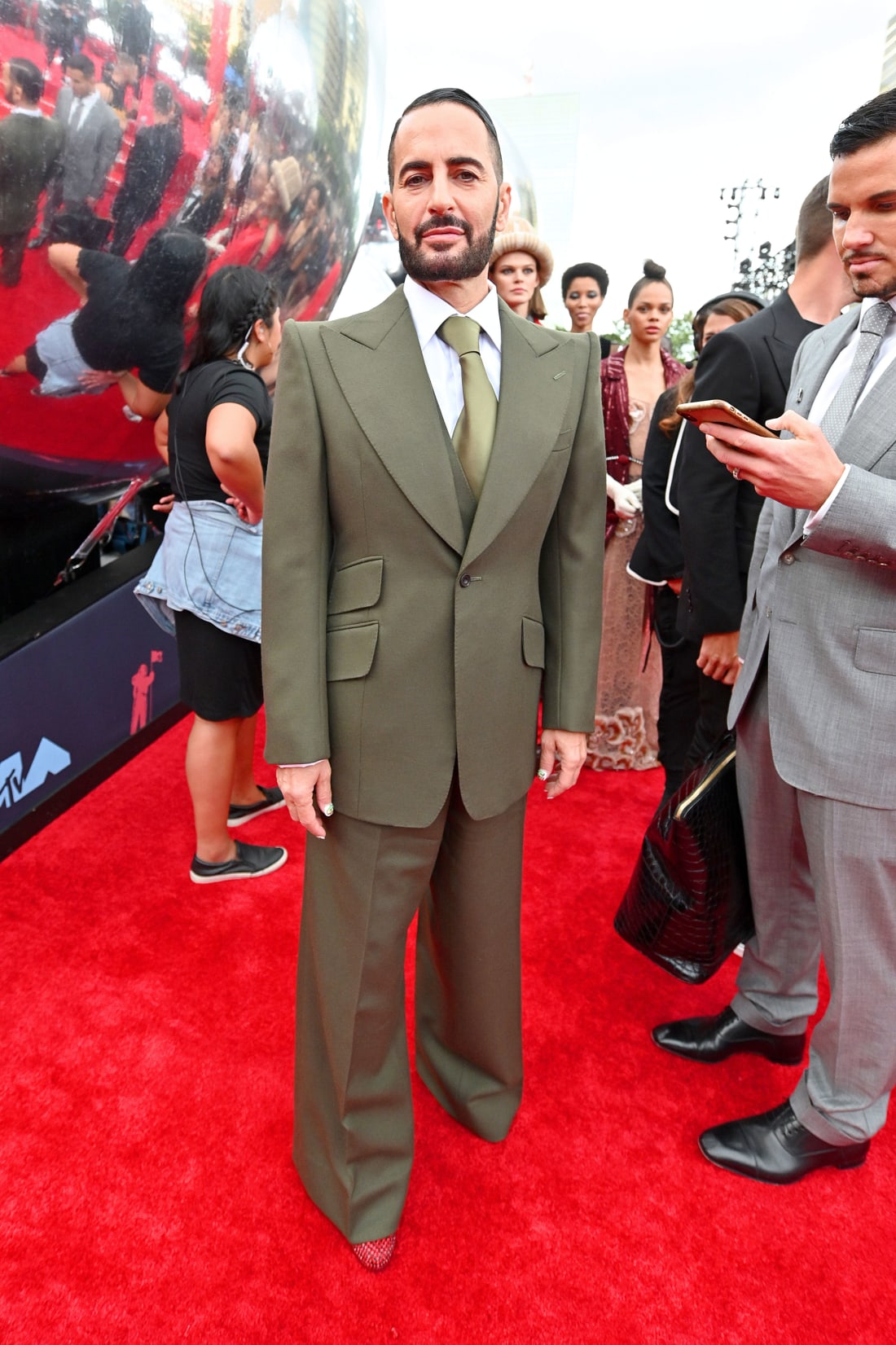 Así fue la alfombra roja de los VMAs