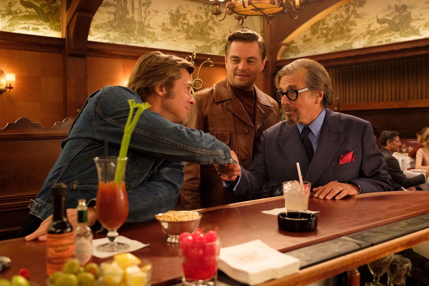 Brad Pitt y Leo DiCaprio sobre Once Upon A Time...In Hollywood