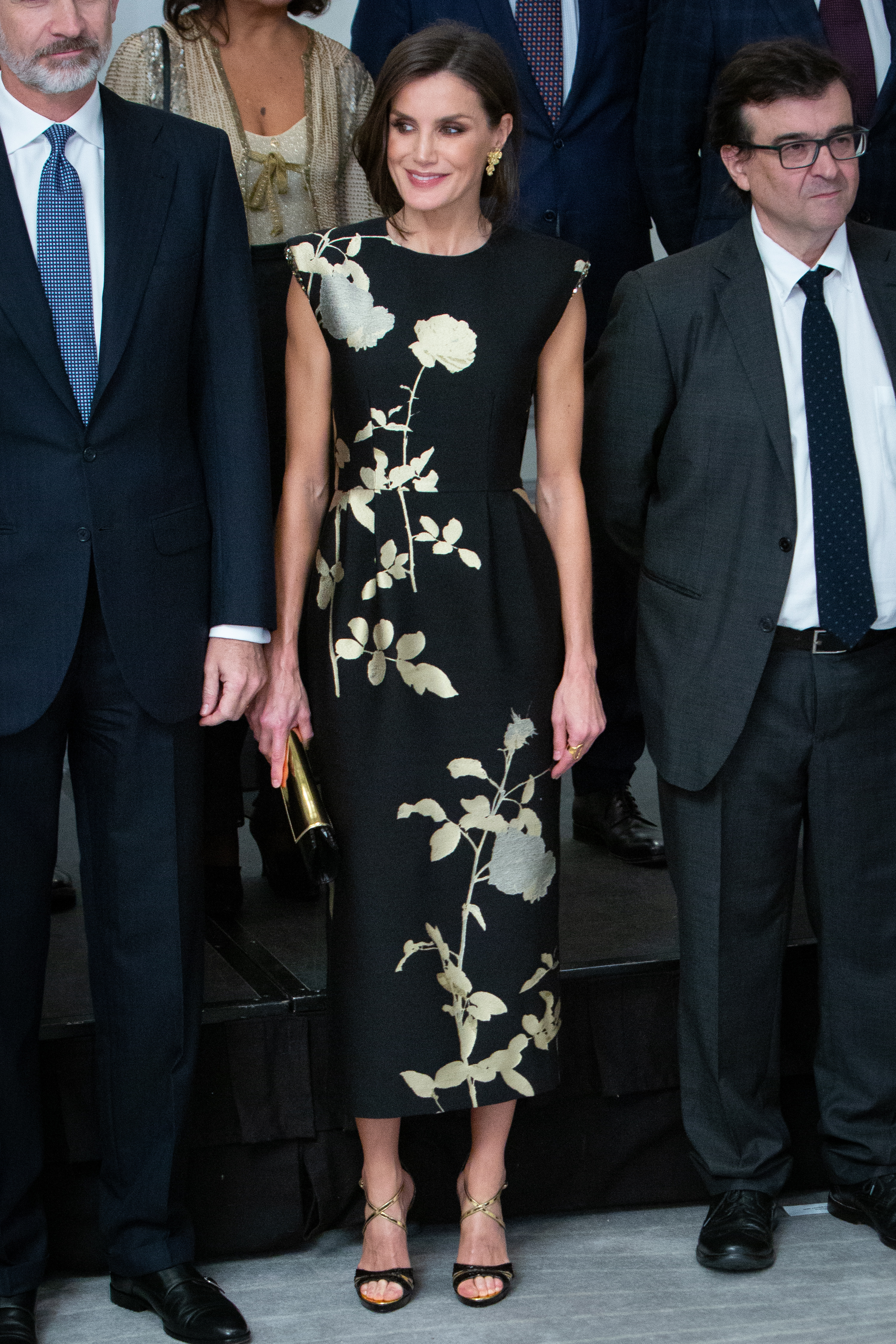 La reina Letizia en Madrid.