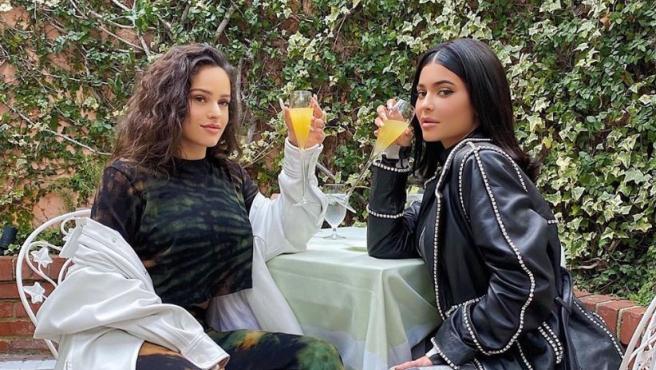 ¿Qué hacían Rosalía y Kylie Jenner juntas?