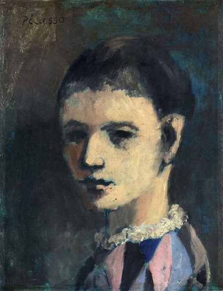 Head of a Harlequin, Pablo Picasso