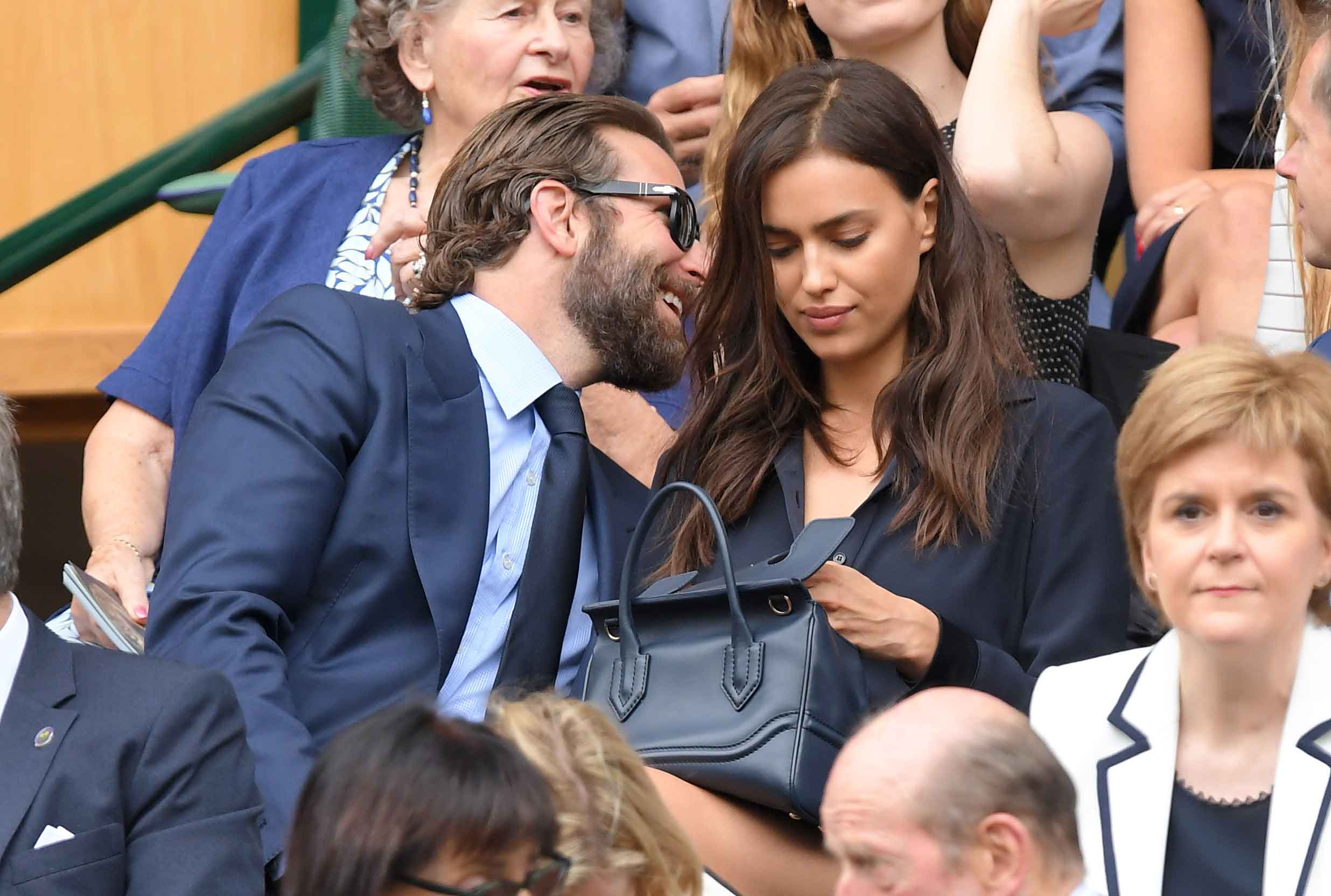 Irina Shayk y Bradley Cooper se reencontraron en la fiesta de los BAFTA