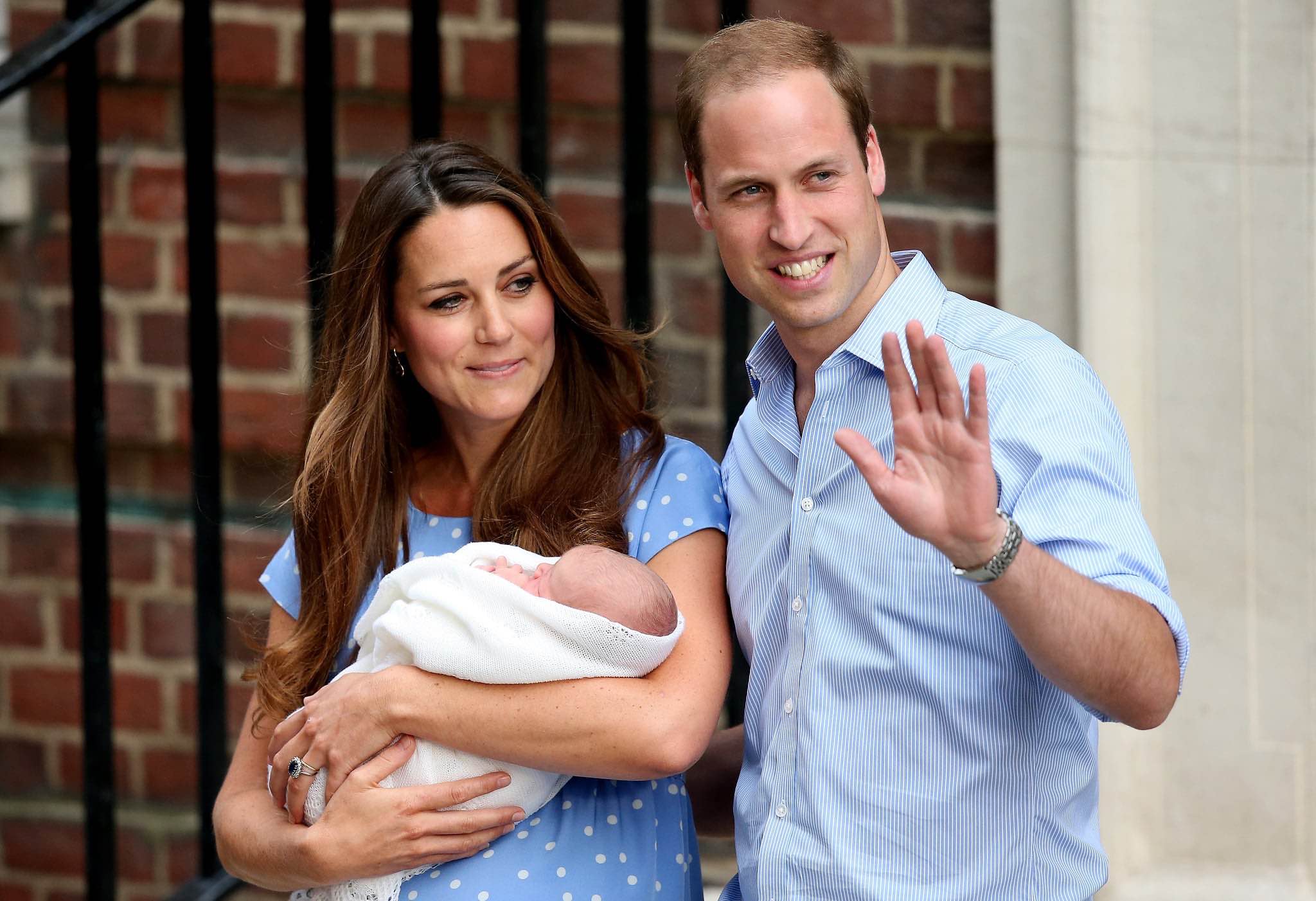 Kate Middleton sobre la vez que apareció con Prince George afuera del hospital