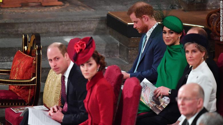 La tensión entre los duques de Sussex y de Cambridge es evidente