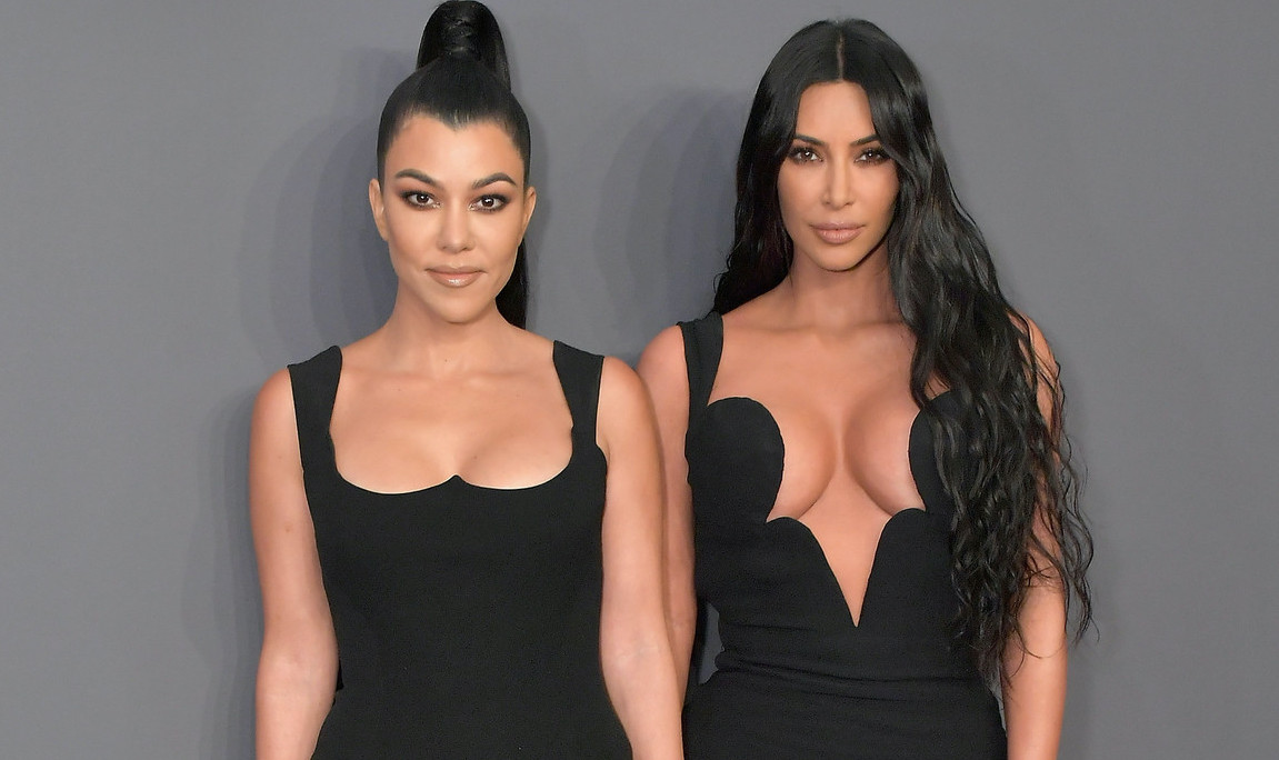 La pelea entre Kim Kardashian y Kourtney Kardashian que tiene a Twitter hablando