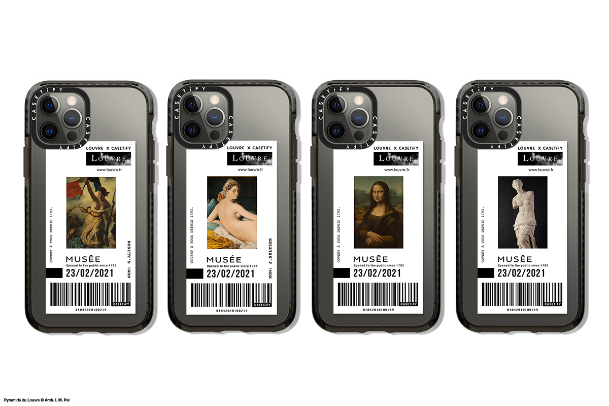Casetify lanza junto al Museo del Louvre una colección artística de accesorios tech