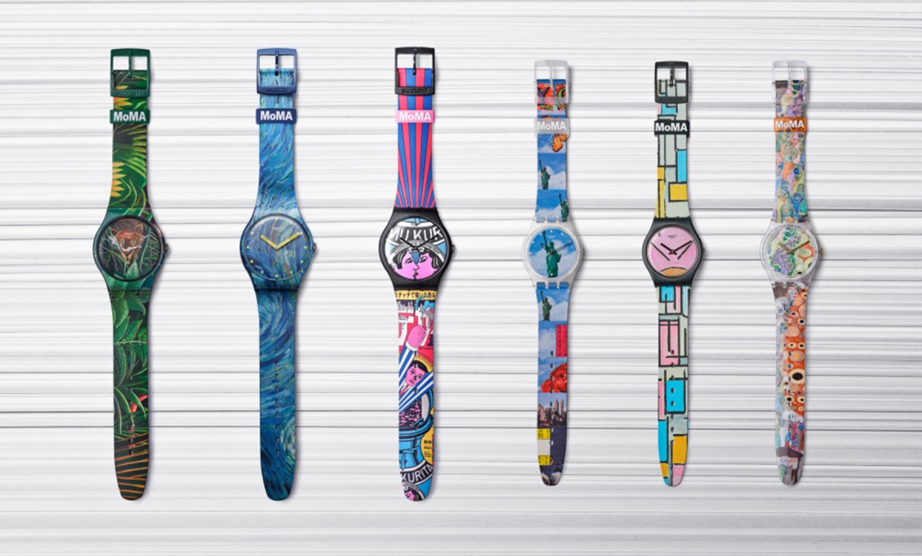 Swatch X MoMa: La colaboración que te permitirá ver el tiempo a través del arte (literal)