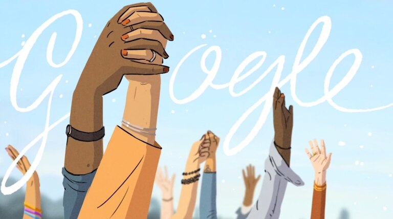Google celebra el Día Internacional de la Mujer 2021 con Doodle animado lleno de arte