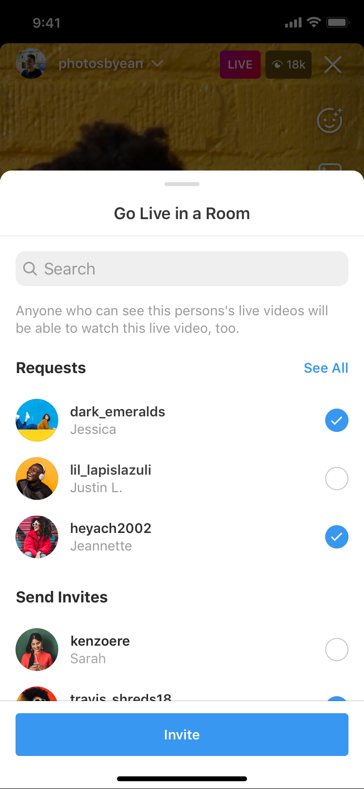 Instagram estrena sus salas para hacer lives con varias personas