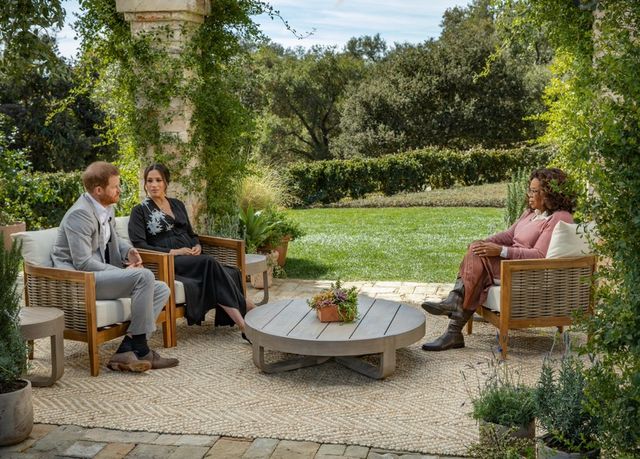 El primer vistazo a la entrevista de Oprah Winfrey con Meghan Markle y el príncipe Harry