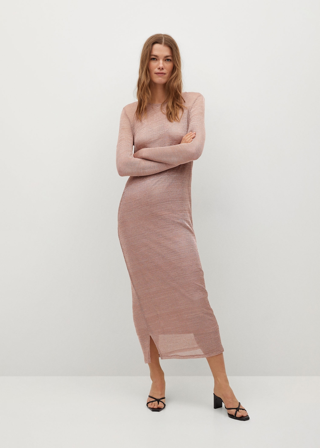 5 vestidos de punto para emular el look de Olivia Palermo