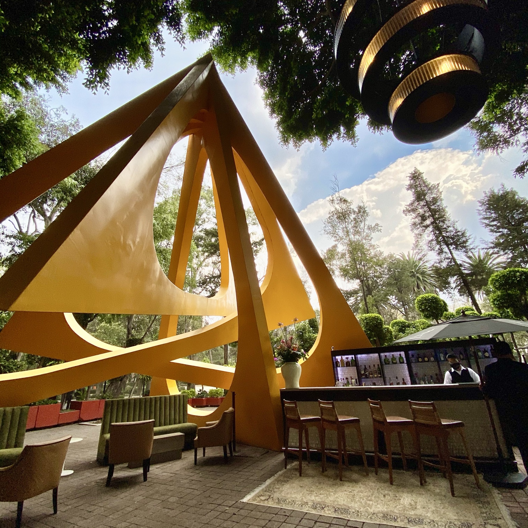 Bosque Gourmet: el nuevo spot de lujo en la Ciudad de México para comer al aire libre