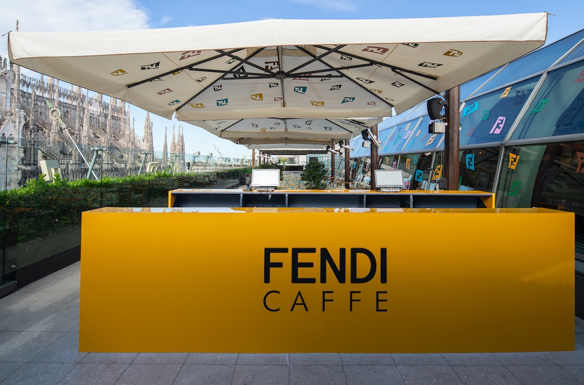 Ya puedes disfrutar de un café de lujo gracias a FENDI