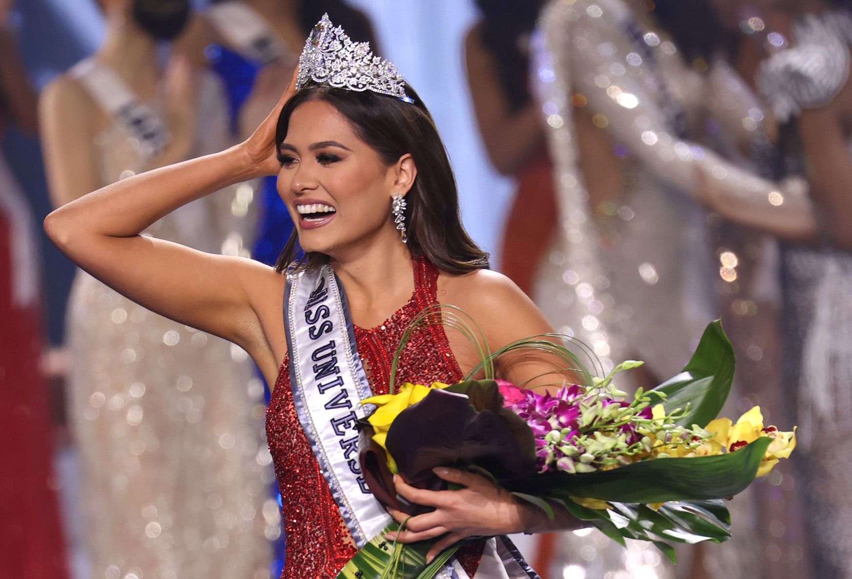 Ella es Andrea Meza, la mexicana que se coronó como Miss Universo