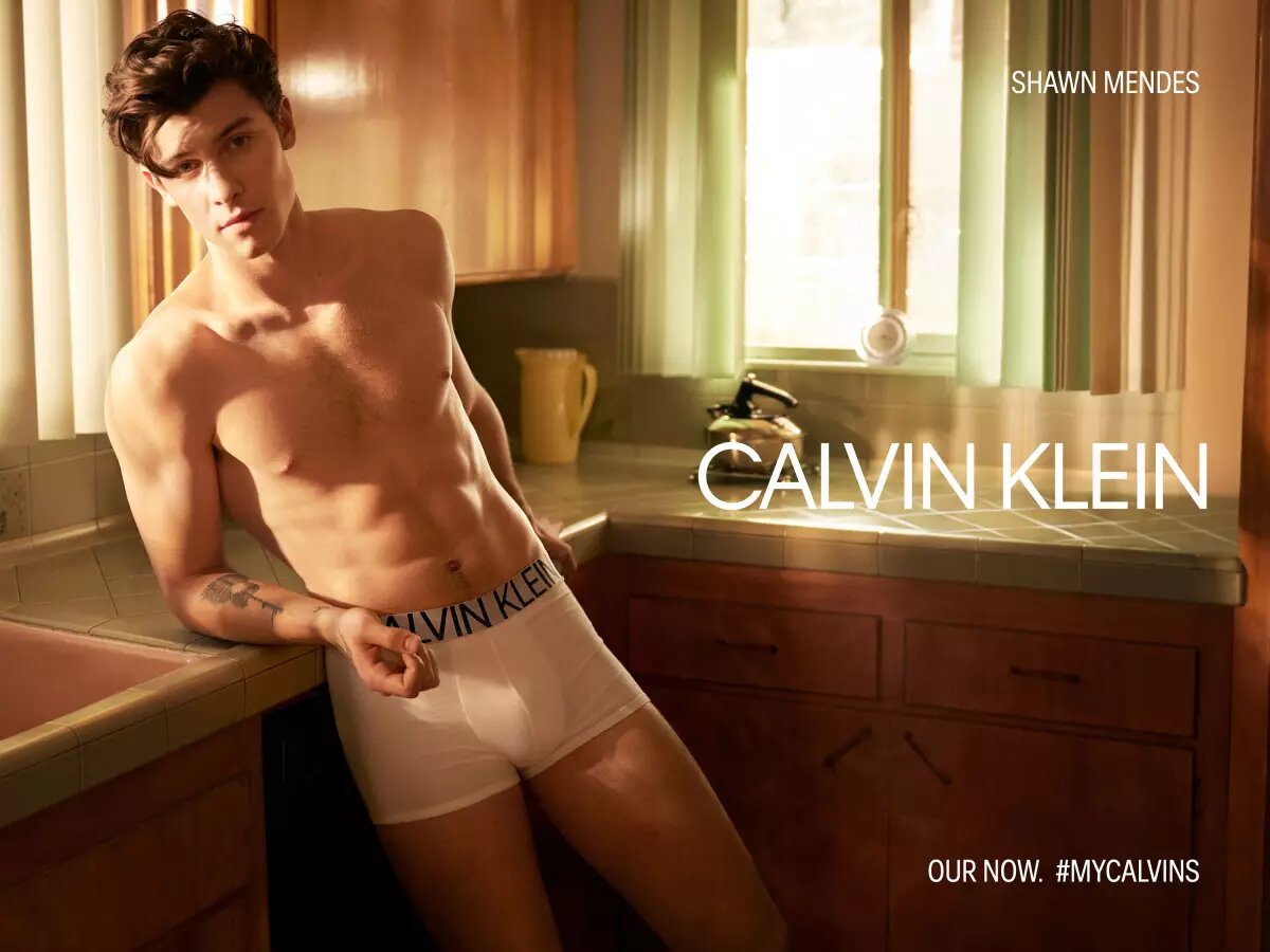 Shawn Mendes confesó cómo le afectó ver sus fotografías junto a Calvin Klein