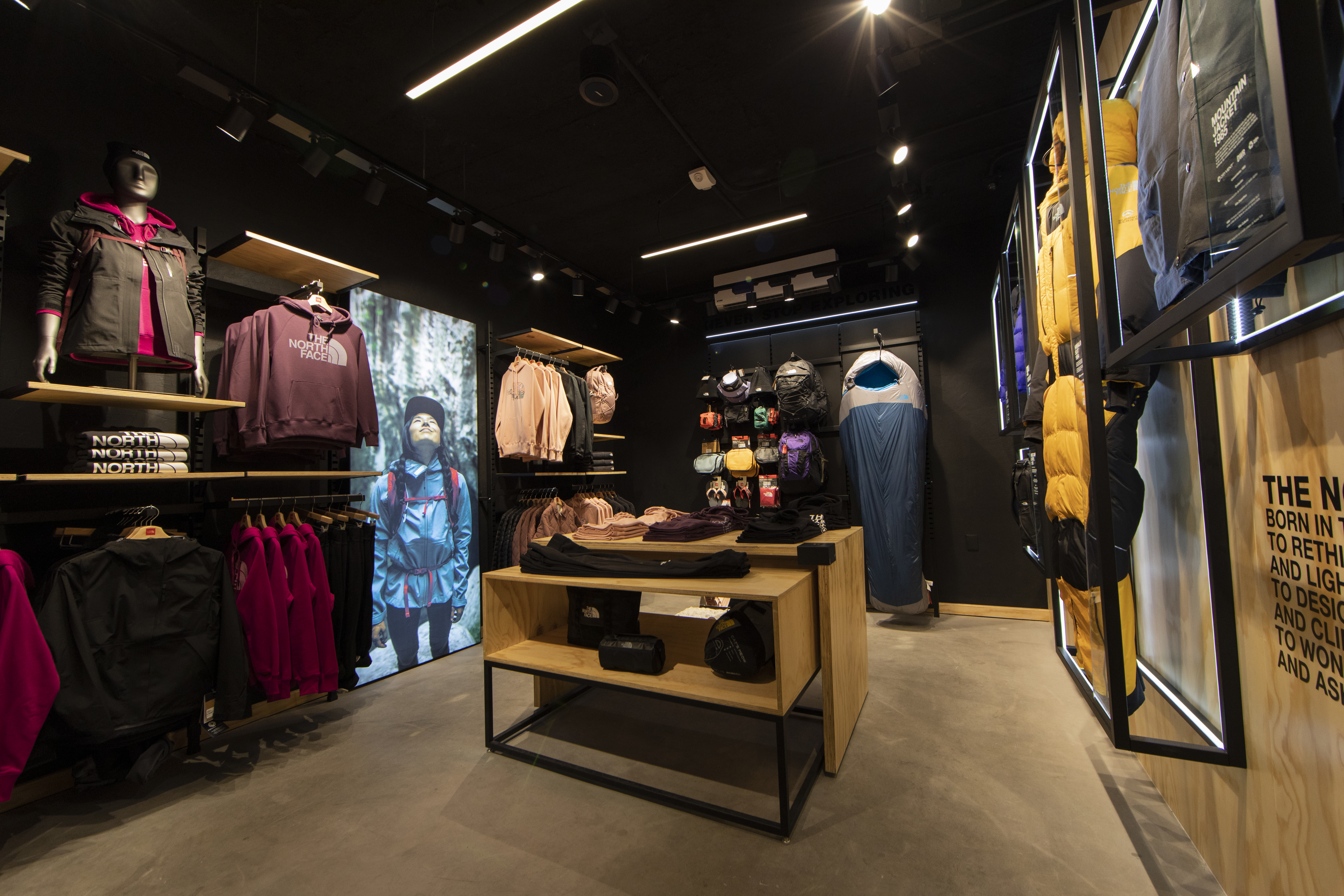 The North Face, Nueva flagship, CDMX, Polanco, Masaryk