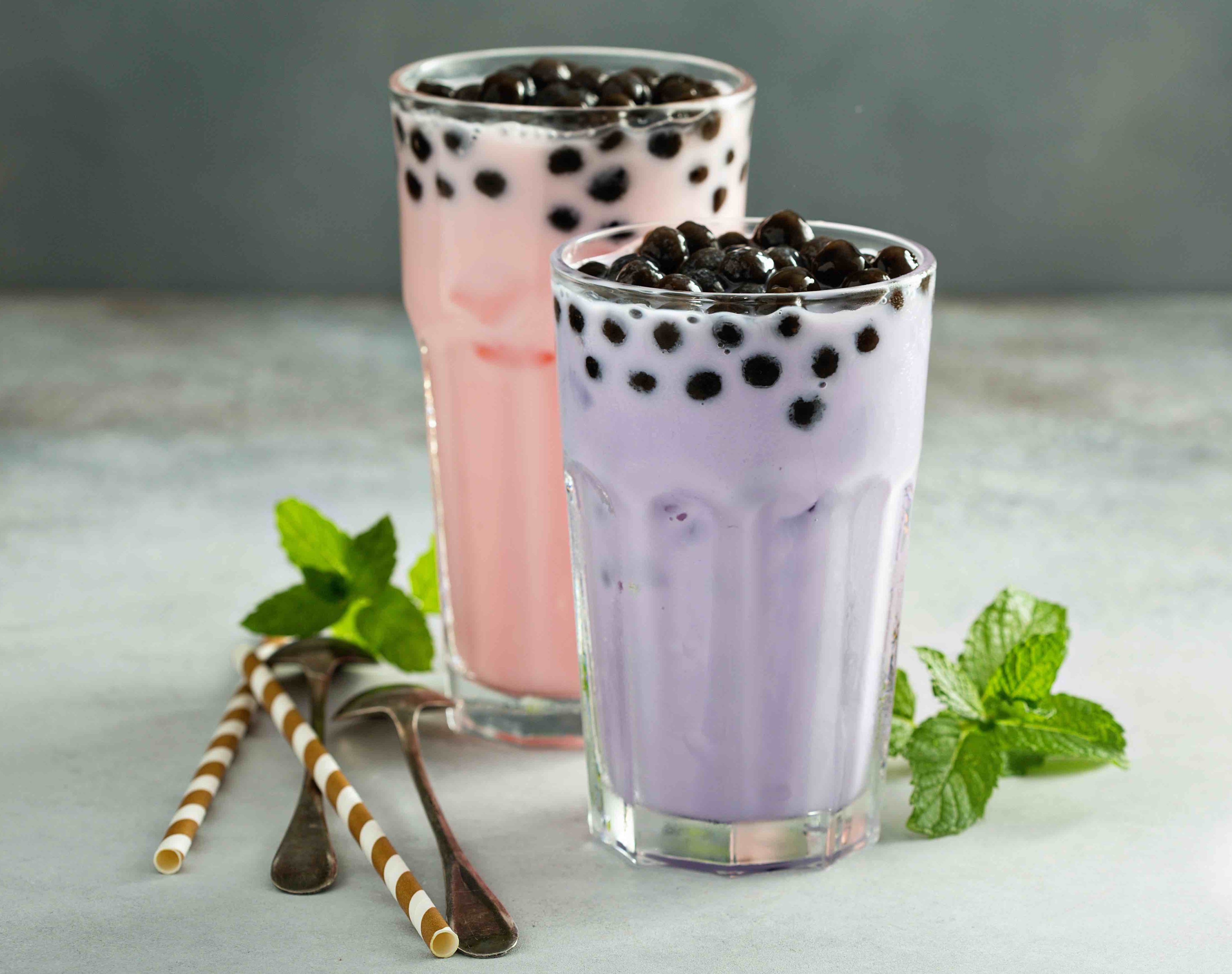 Taro Bubble Tea, Splenda® Stevia.