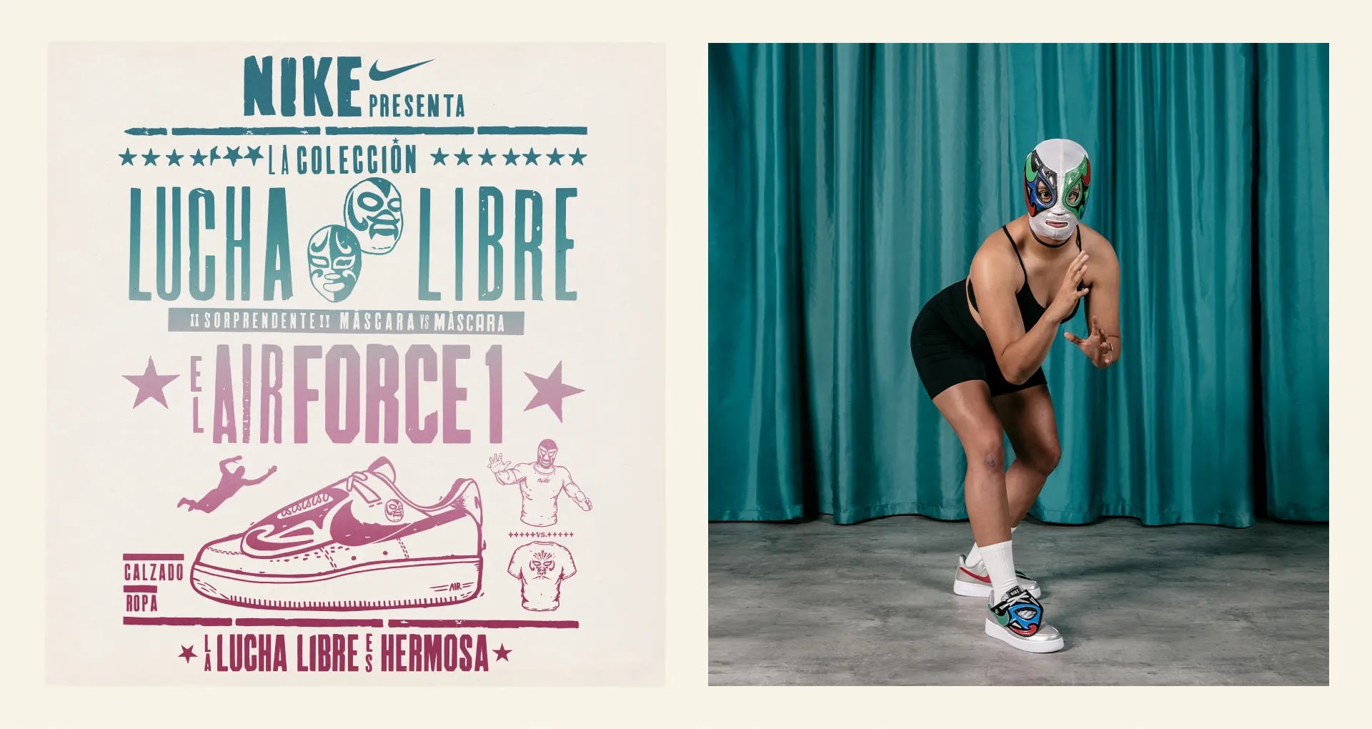 Nike lanza una colección ideal para los amantes de la lucha libre