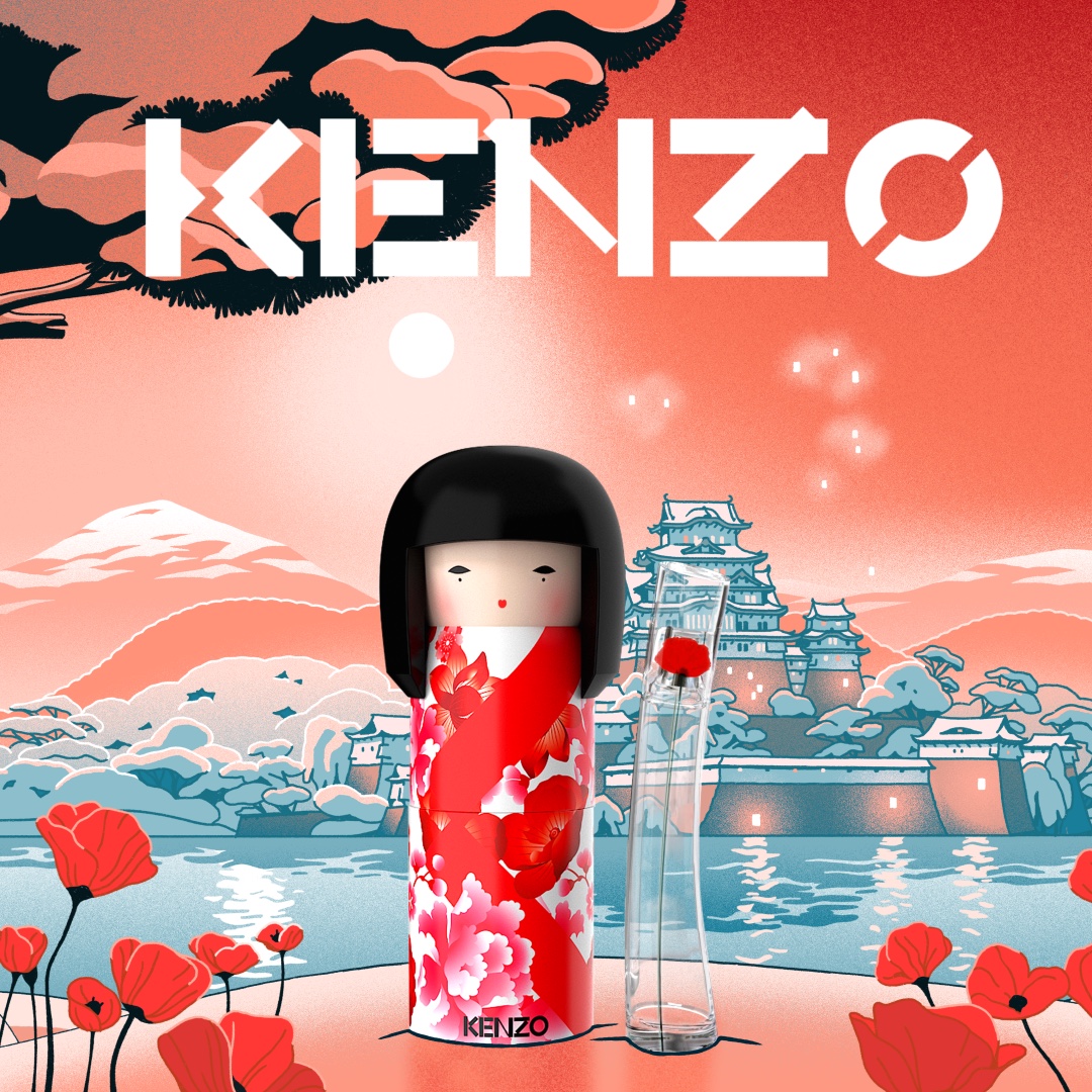 Conoce la nueva muñeca Kokeshi de Kenzo, una pieza repleta de cultura, tradición y un increíble olor