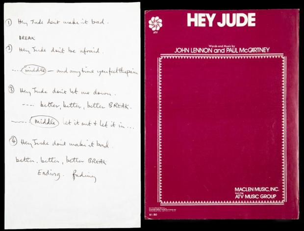 Notas de Paul McCartney, Hey Jude