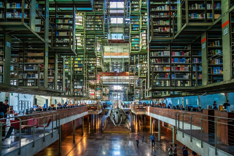 Biblioteca Vasconcelos en la Ciudad de México, México