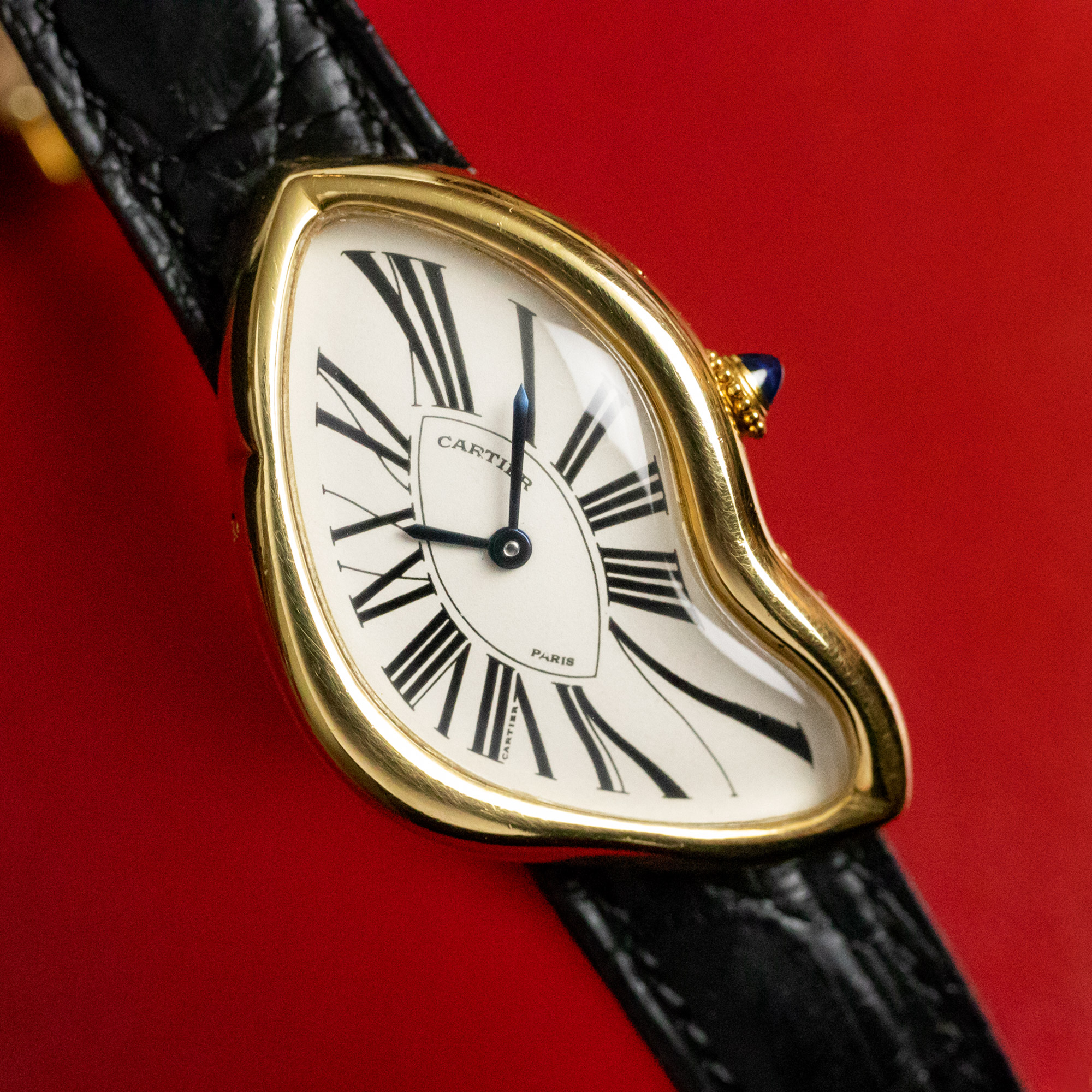 El reloj surrealista Cartier Crash rompió récord mundial vendiéndose en $1,5 millones de dólares