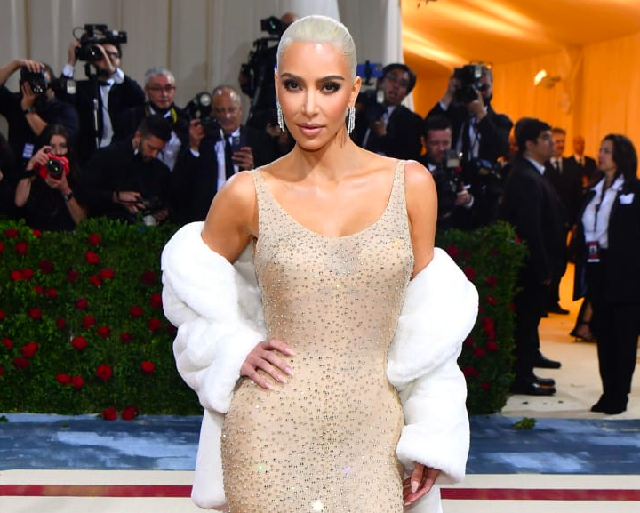 Kim Kardashian se convirtió en Marilyn Monroe durante la Met Gala 2022