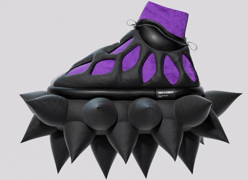Los zapatos conceptuales de UV-Zhu inspirados en criaturas mutadas e inflables
