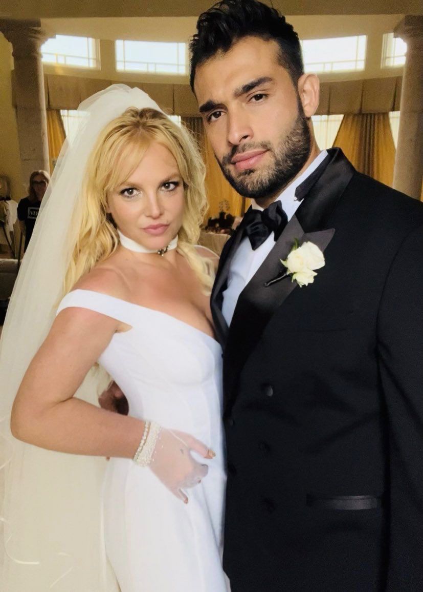 ¡Es oficial! Britney Spears y Sam Asghari ya son marido y mujer