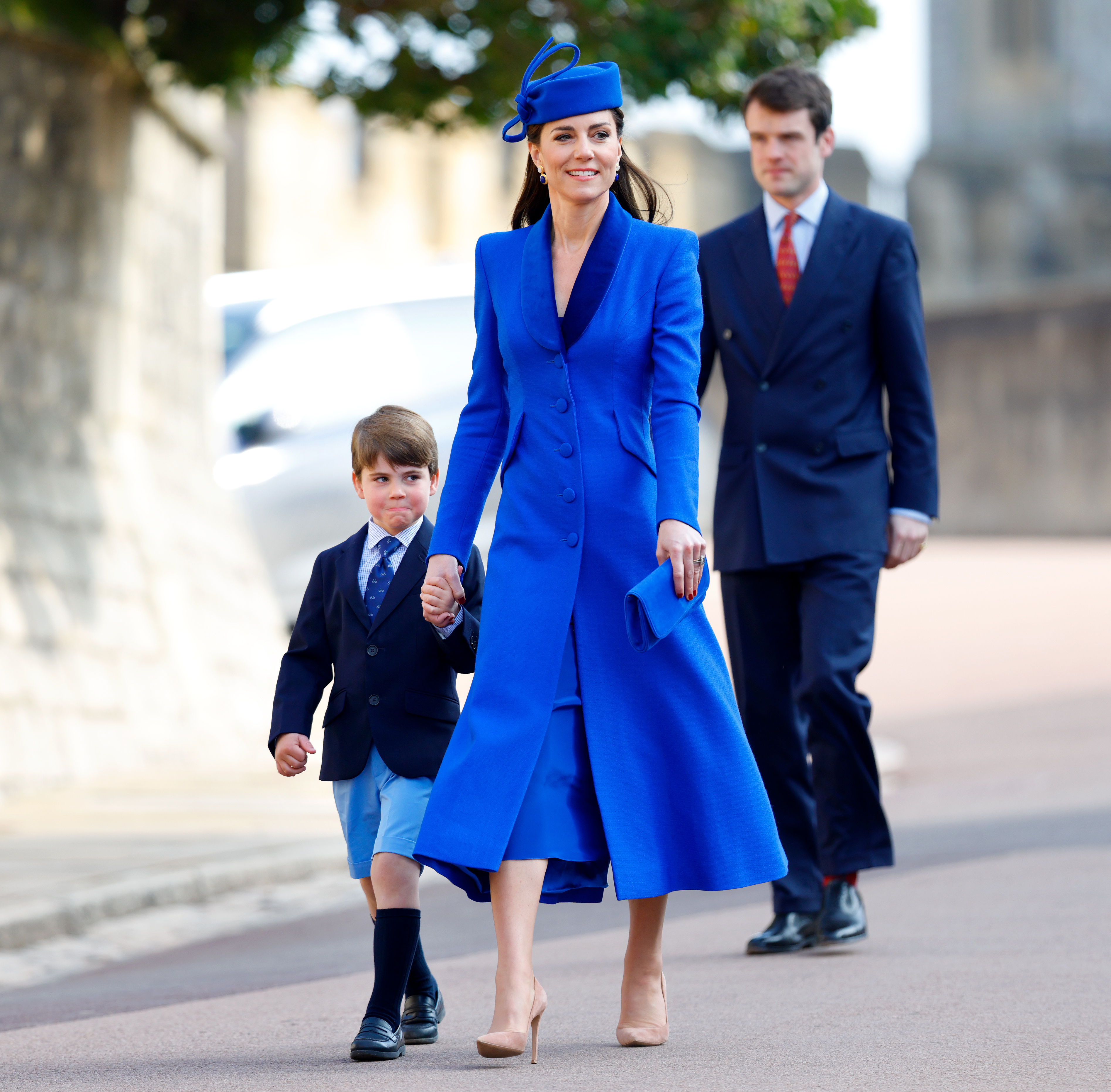 La manicura roja de Kate Middleton protagonizó el día de Pascua