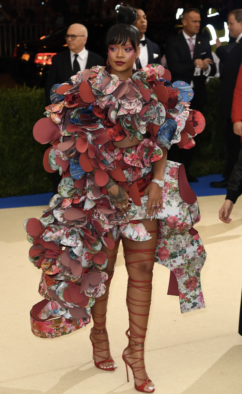 The Book Studying Rihanna's Look at the Met Gala
