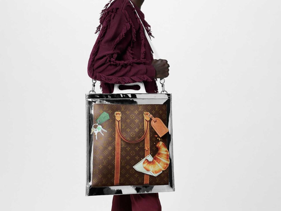 Cosplay de los nuevos bolsos congeladores de Louis Vuitton como Monogram Heroes