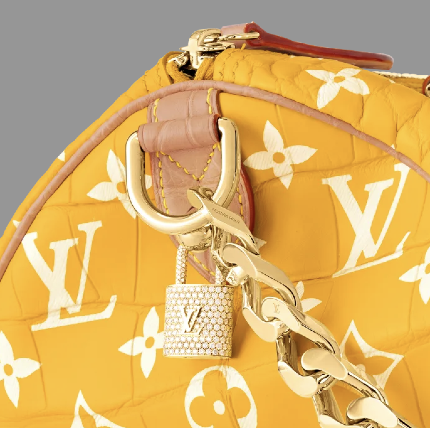 Oro, diamantes y cocodrilo: así es el bolso de un millón de dólares de  Louis Vuitton