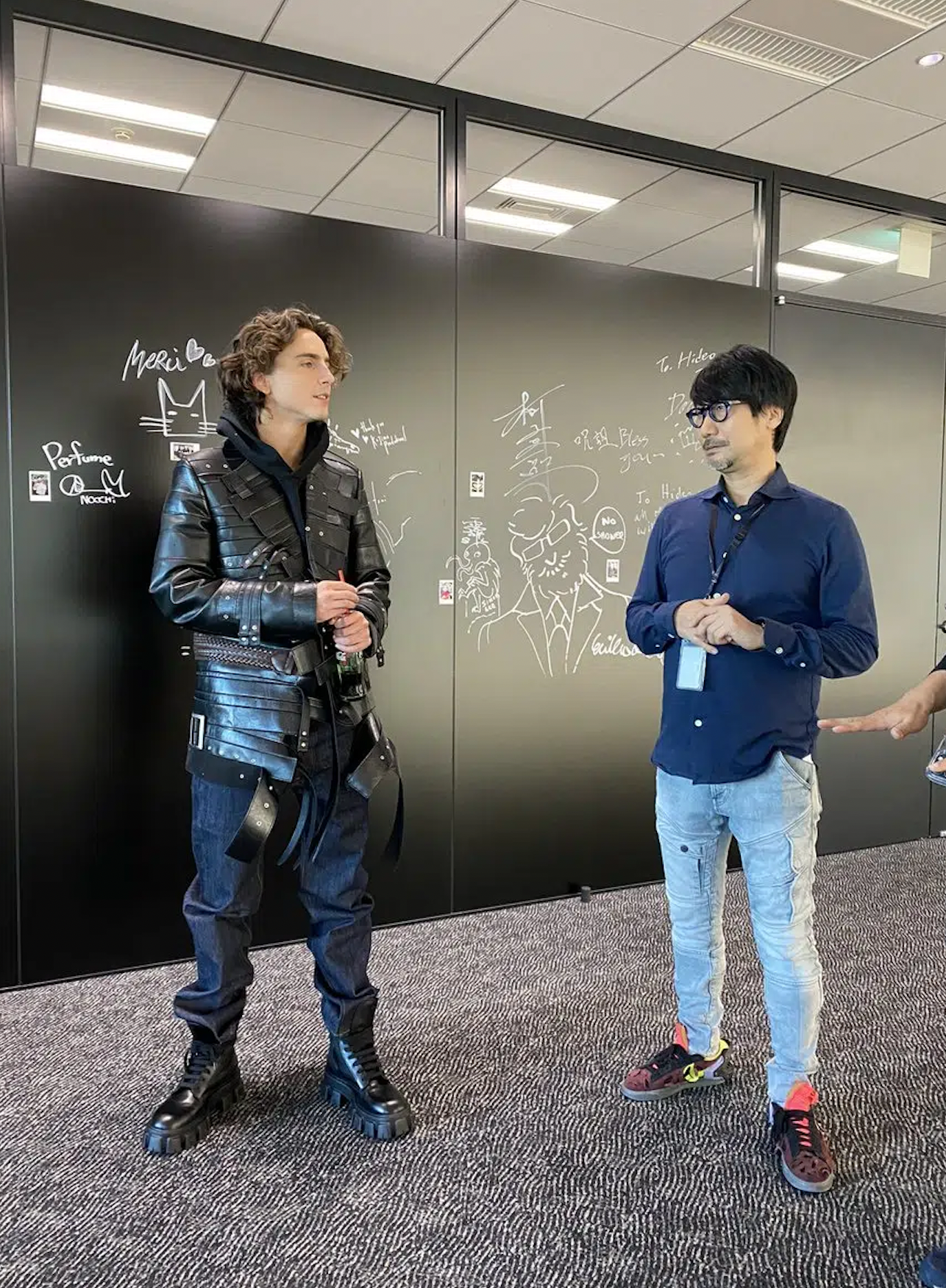 ¿Existirá una posible colaboración entre Timothée Chalamet y Hideo Kojima?