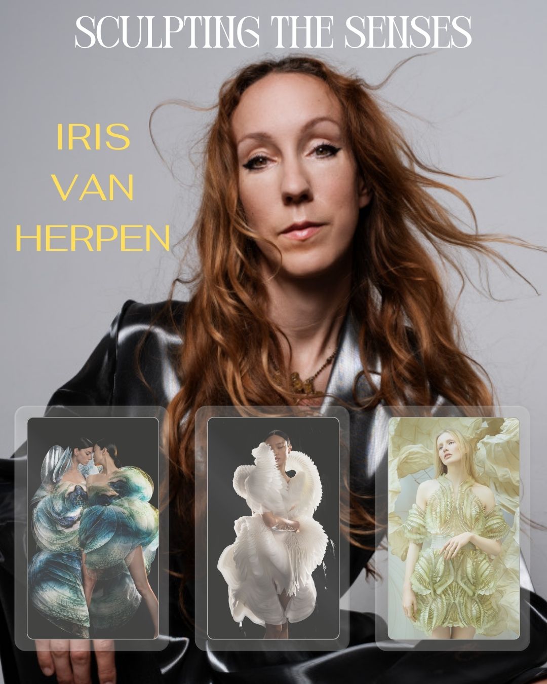 Descubre la esencia creativa de Iris van Herpen en "Sculpting the Senses"