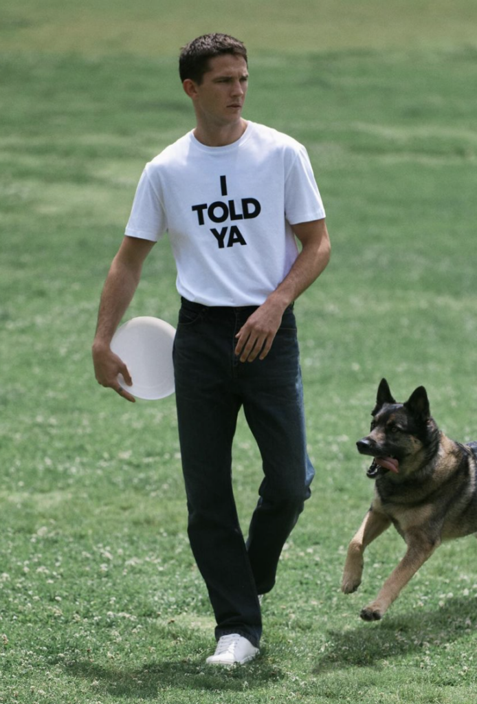 "I Told Ya" de Loewe: La camiseta personalizada de Zendaya