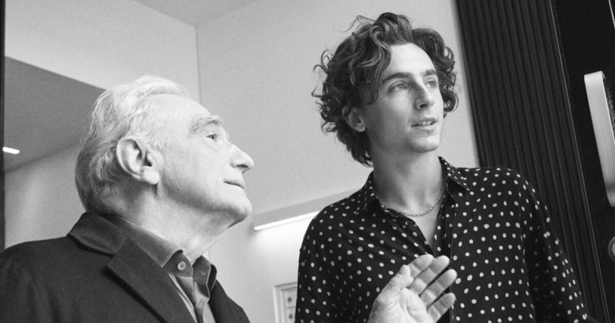Timothée Chalamet y Martin Scorsese: La Magia de Bleu de Chanel