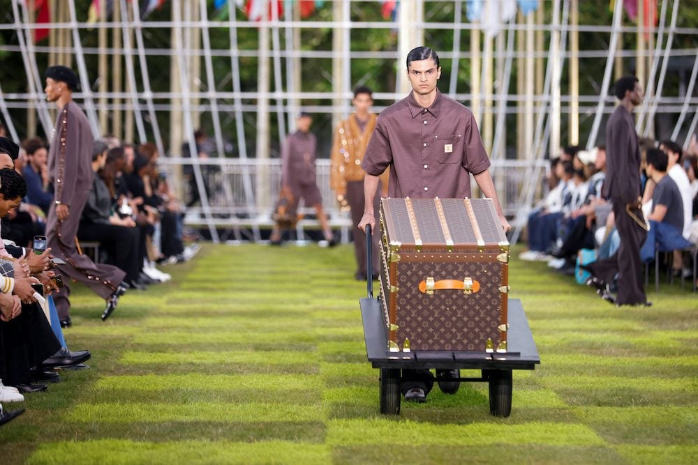 "Le monde est à vous": Louis Vuitton Men's Spring-Summer 2025