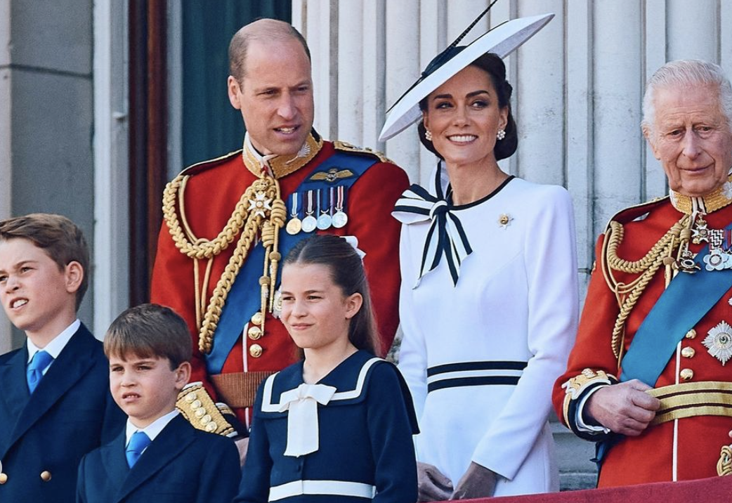 Kate Middleton retorna al público en el desfile del Rey Carlos III