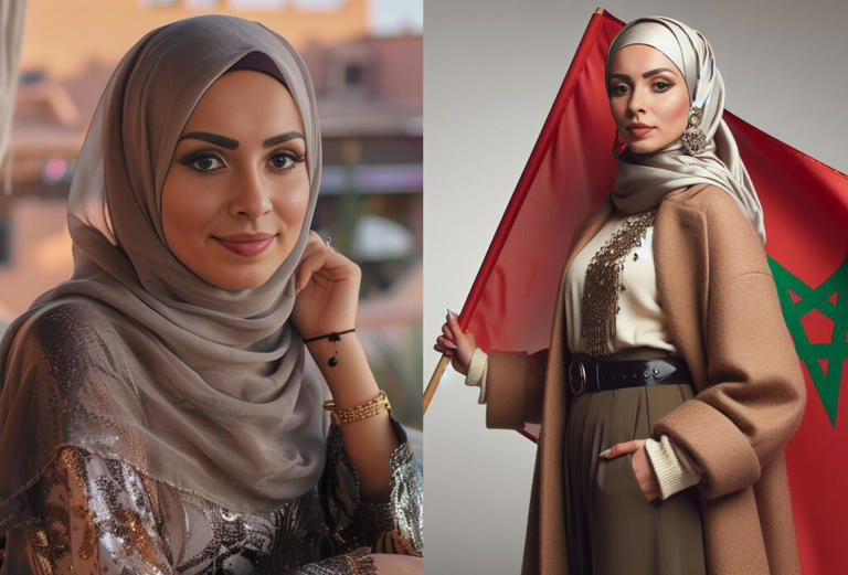 Mujer con hiyab gana el primer concurso de belleza "Miss Inteligencia Artificial"