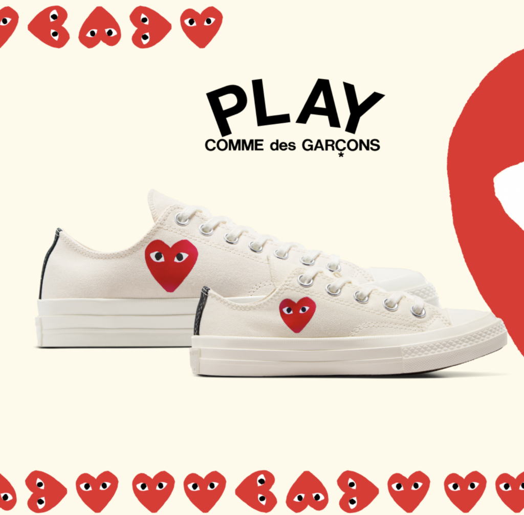 Converse y Comme des Garçons celebran 15 años relanzando su icónico diseño original