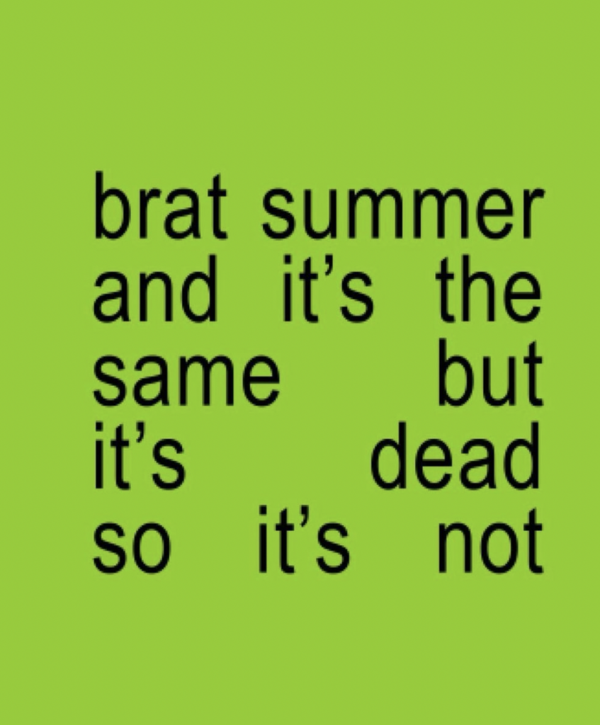 Verde Brat, Tendencia, Color, Pantone, 2024, Charli XCX.
