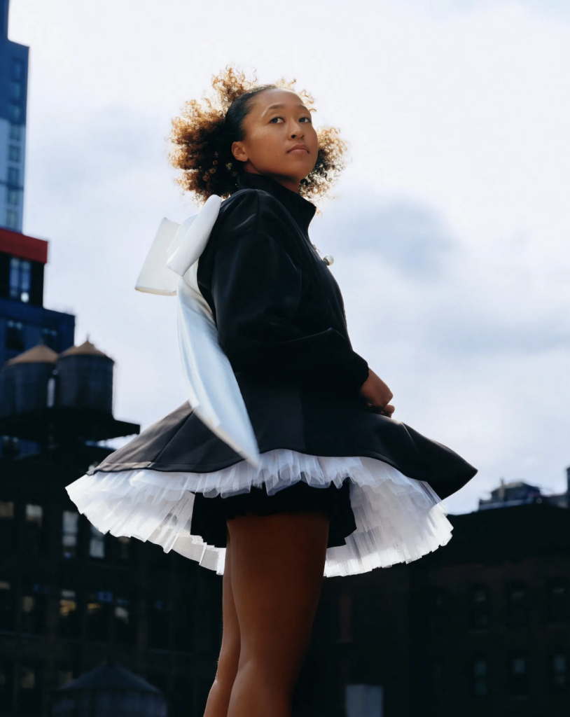 Moños y olanes: Naomi Osaka revoluciona el US Open