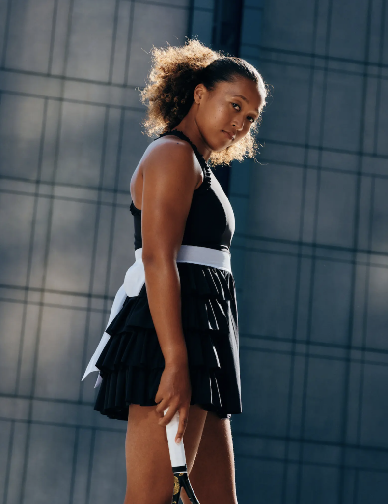 Moños y olanes: Naomi Osaka revoluciona el US Open
