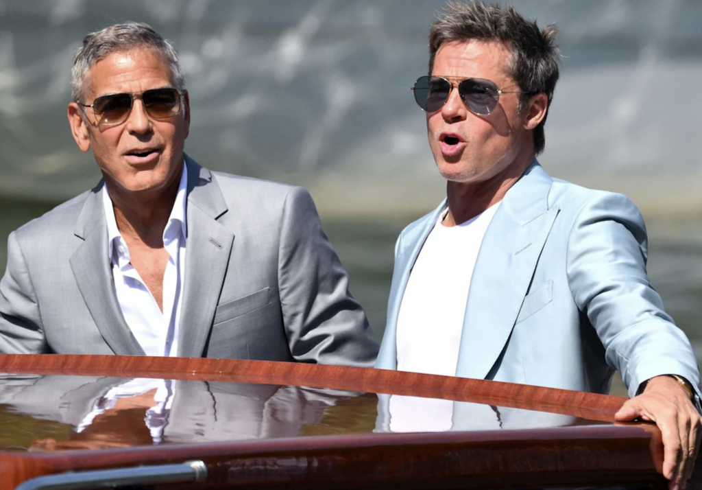 Pitt y Clooney en Venecia: Doble Encanto Imparable