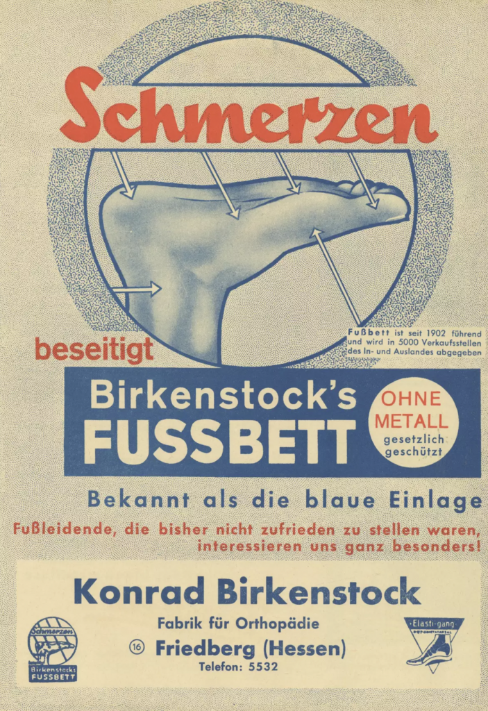 Birkenstock a través del tiempo